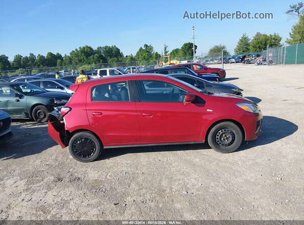 ML32AUHJ9MH004942 2021 MITSUBISHI MIRAGE Red Սալոնի հետևի տեսք