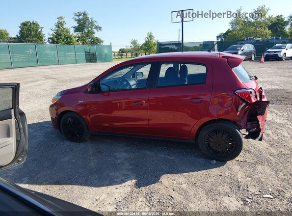ML32AUHJ9MH004942 2021 MITSUBISHI MIRAGE Red Սալոնի 360 աստիճան տեսք