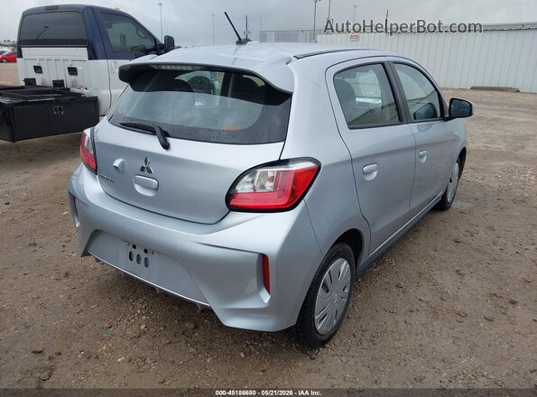 ML32AUHJ9RH030626 2024 MITSUBISHI MIRAGE Silver Tył prawy