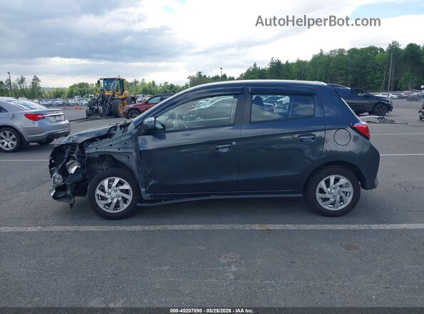ML32AUHJ9RH038449 2024 MITSUBISHI MIRAGE Gray Սալոնի 360 աստիճան տեսք