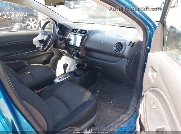 ML32AUHJXMH002827 2021 MITSUBISHI MIRAGE Blue Front interior view