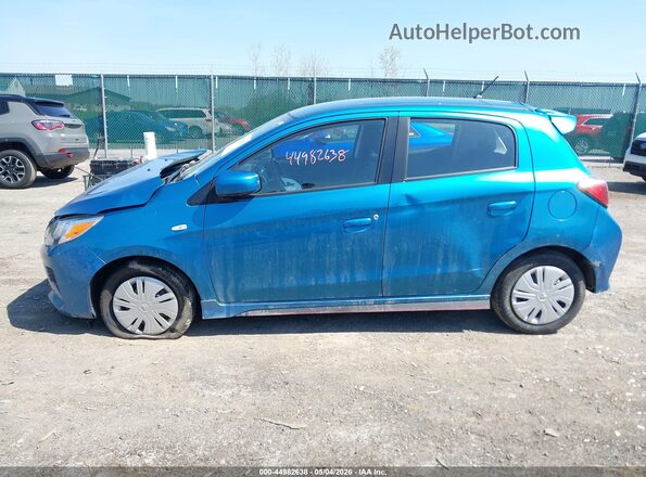 ML32AUHJXMH002827 2021 MITSUBISHI MIRAGE Blue 360 interior view