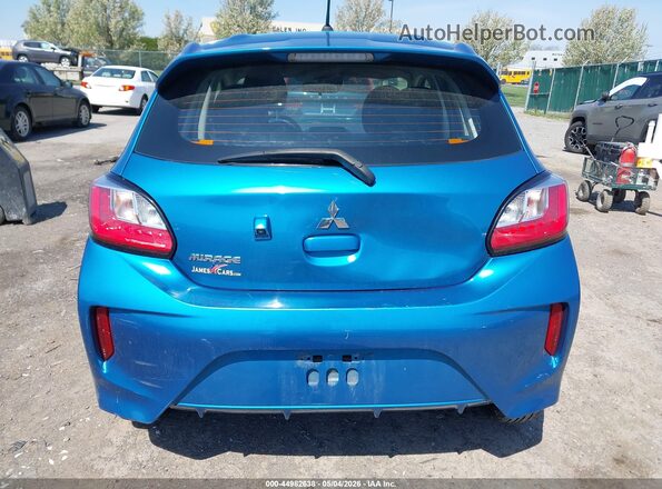 ML32AUHJXMH002827 2021 MITSUBISHI MIRAGE Blue 