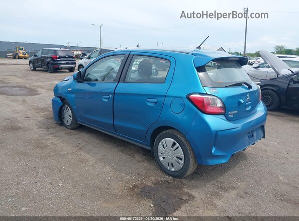 ML32AUHJXMH013598 2021 MITSUBISHI MIRAGE Blue 