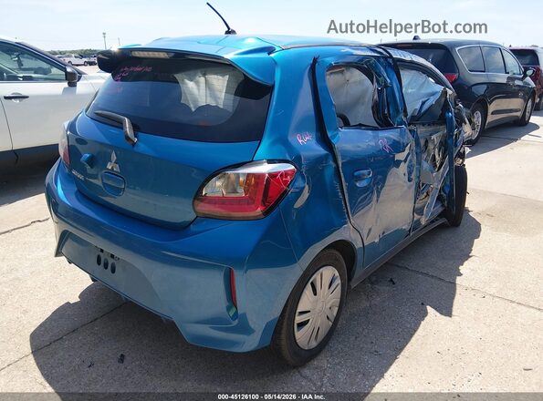 ML32AUHJXRH020977 2024 MITSUBISHI MIRAGE Blue Tył prawy