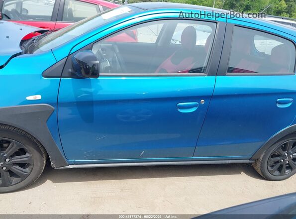 ML32AWHJ4RH022333 2024 MITSUBISHI MIRAGE Light Blue სალონის 360-გრადუსიანი ხედი