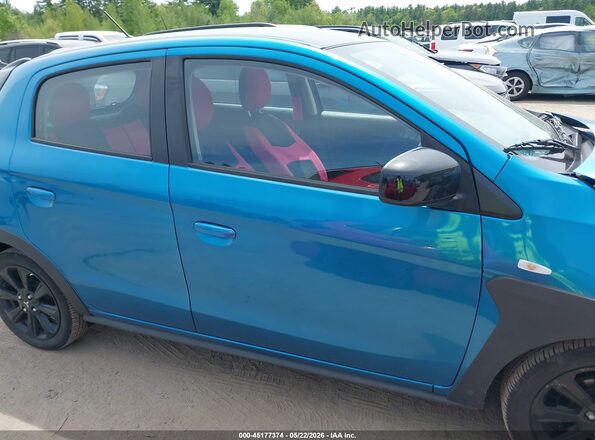 ML32AWHJ4RH022333 2024 MITSUBISHI MIRAGE Light Blue უკანა სალონის ხედი