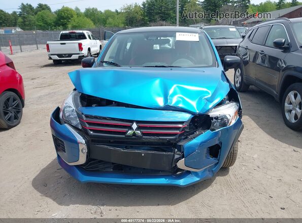 ML32AWHJ4RH022333 2024 MITSUBISHI MIRAGE Light Blue ხელსაწყოთა პანელის ხედი