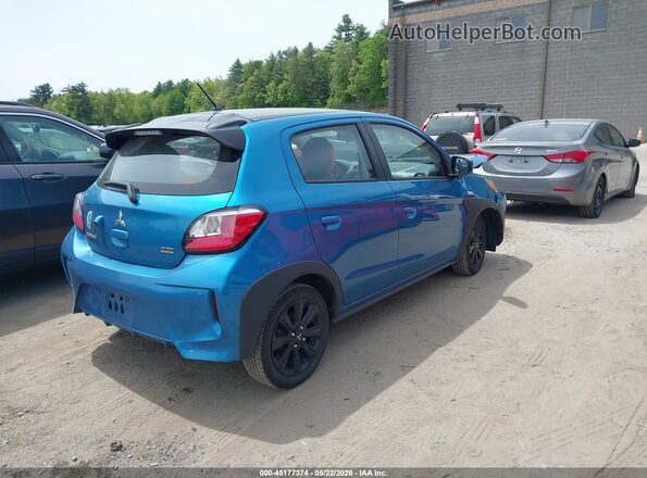 ML32AWHJ4RH022333 2024 MITSUBISHI MIRAGE Light Blue უკანა მარჯვენა