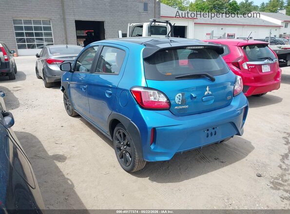 ML32AWHJ4RH022333 2024 MITSUBISHI MIRAGE Light Blue უკანა მარცხენა