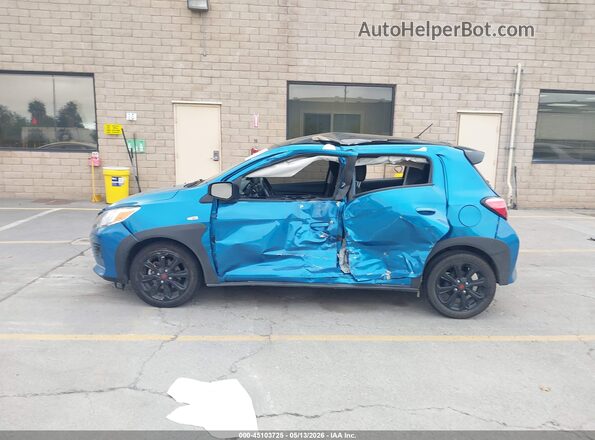 ML32AWHJ6PH001383 2023 MITSUBISHI MIRAGE Blue Սալոնի 360 աստիճան տեսք