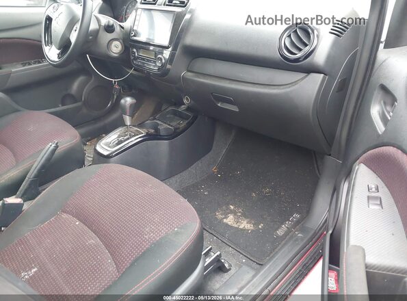 ML32AWHJXNH006387 2022 MITSUBISHI MIRAGE Black Front interior view