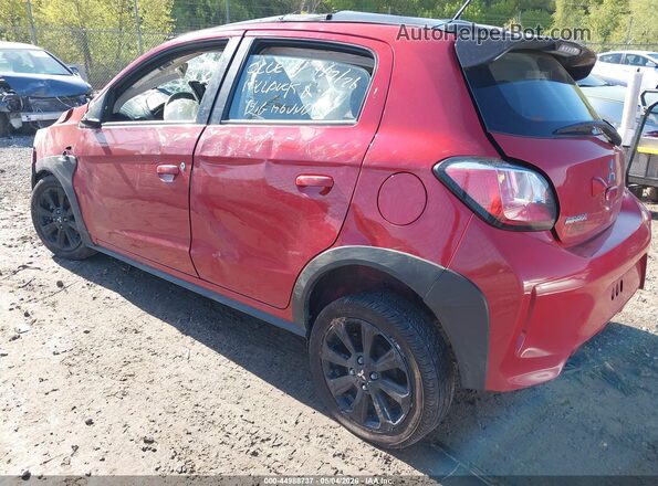 ML32AWHJXRH009232 2024 MITSUBISHI MIRAGE Red Rear left