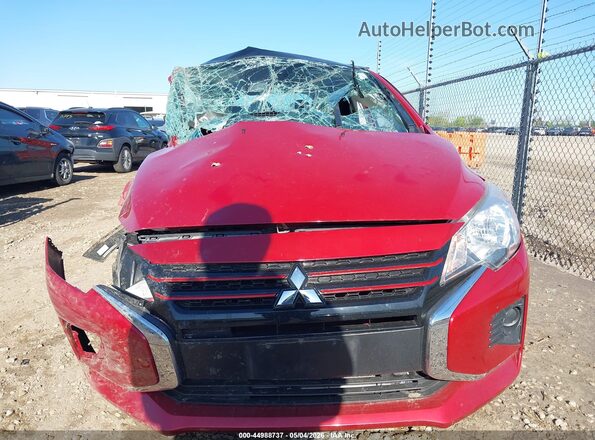 ML32AWHJXRH009232 2024 MITSUBISHI MIRAGE Red Instrument cluster view
