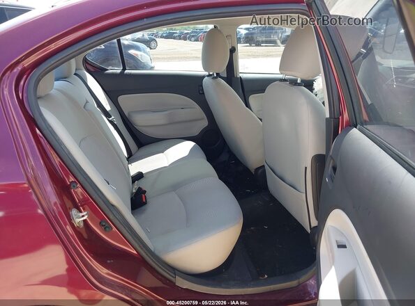 ML32F3FJ0JHF11130 2018 MITSUBISHI MIRAGE G4 Purple VIN კოდის სტიკერის ხედი