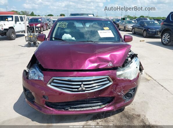 ML32F3FJ0JHF11130 2018 MITSUBISHI MIRAGE G4 Purple ხელსაწყოთა პანელის ხედი