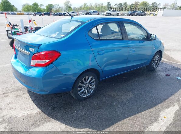 ML32F3FJ0JHF12052 2018 MITSUBISHI MIRAGE G4 Синий Задняя правая четверть