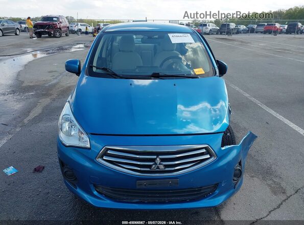 ML32F3FJ0JHF12052 2018 MITSUBISHI MIRAGE G4 Синий Вид щитка приборов