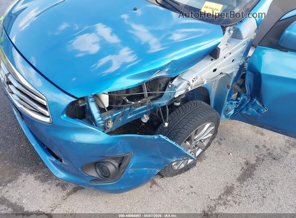 ML32F3FJ0JHF12052 2018 MITSUBISHI MIRAGE G4 Синий Вид спереди