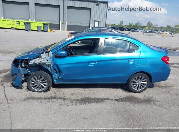 ML32F3FJ0JHF12052 2018 MITSUBISHI MIRAGE G4 Синий Панорамный вид салона 360°