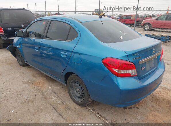 ML32F3FJ0KHF04793 2019 MITSUBISHI MIRAGE G4 Blue Tył lewy