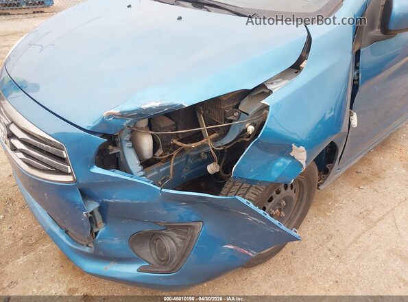 ML32F3FJ0KHF04793 2019 MITSUBISHI MIRAGE G4 Blue Widok z przodu