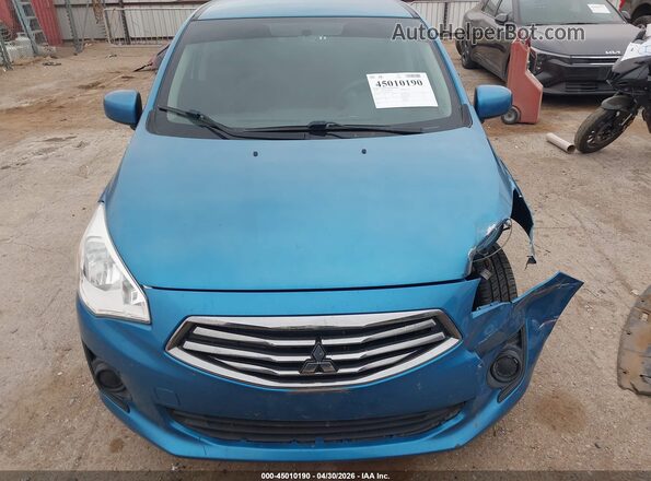 ML32F3FJ0KHF04793 2019 MITSUBISHI MIRAGE G4 Blue Widok wnętrza z tyłu