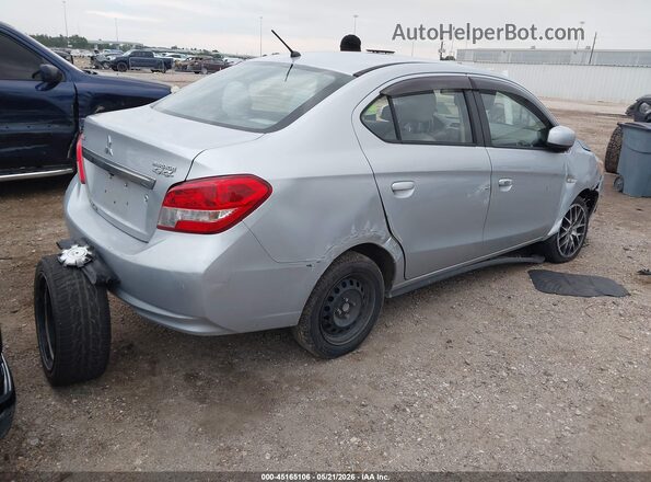 ML32F3FJ0KHF13882 2019 MITSUBISHI MIRAGE G4 Silver Rear right