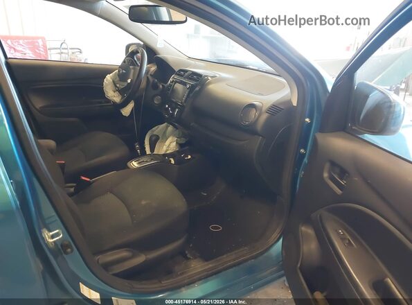 ML32F3FJ1HHF05623 2017 MITSUBISHI MIRAGE G4 Turquoise Вид салону спереду