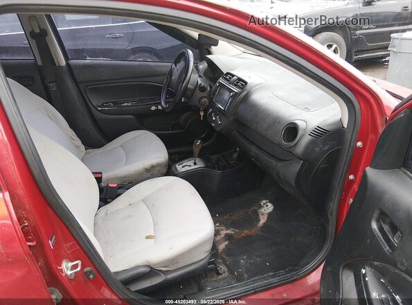 ML32F3FJ1HHF09610 2017 MITSUBISHI MIRAGE G4 Red Vista interior delantera