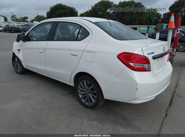 ML32F3FJ1JHF12089 2018 MITSUBISHI MIRAGE G4 Белый Задняя левая четверть