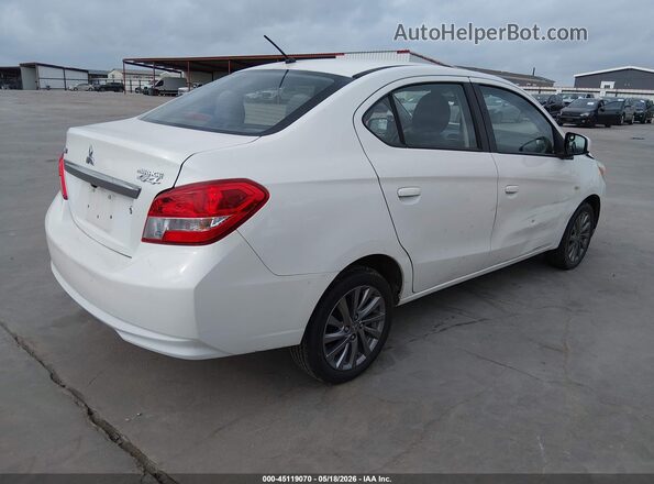ML32F3FJ1JHF12089 2018 MITSUBISHI MIRAGE G4 Белый Задняя правая четверть