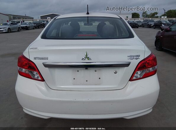 ML32F3FJ1JHF12089 2018 MITSUBISHI MIRAGE G4 Белый 