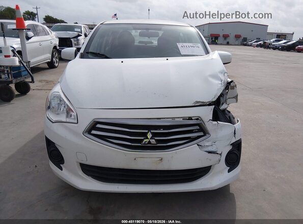 ML32F3FJ1JHF12089 2018 MITSUBISHI MIRAGE G4 Белый Вид задней части салона