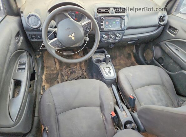 ML32F3FJ1KHF10523 2019 MITSUBISHI MIRAGE Серебряный Вид панели приборов