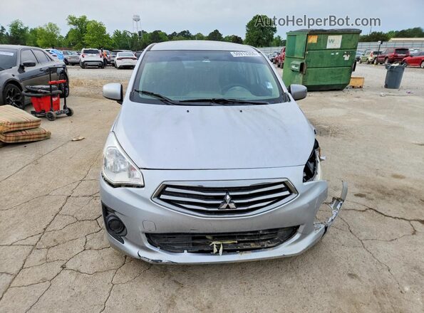 ML32F3FJ1KHF10523 2019 MITSUBISHI MIRAGE Серебряный Вид спереди