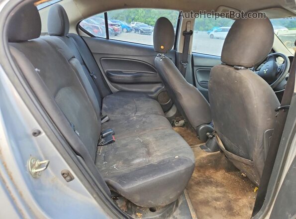 ML32F3FJ1KHF10523 2019 MITSUBISHI MIRAGE Серебряный Вид задних сидений