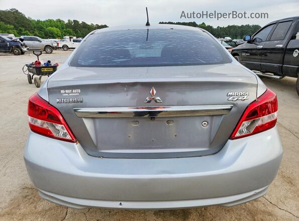 ML32F3FJ1KHF10523 2019 MITSUBISHI MIRAGE Серебряный Вид сзади