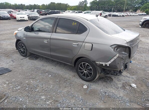 ML32F3FJ2HH003684 2017 MITSUBISHI MIRAGE G4 Серый Задняя левая четверть