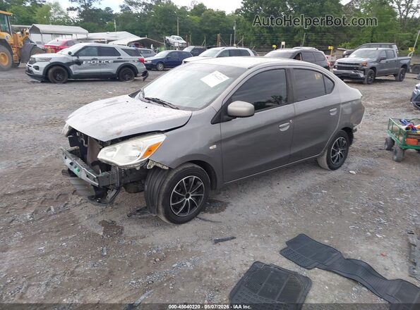 ML32F3FJ2HH003684 2017 MITSUBISHI MIRAGE G4 Серый Передняя левая четверть