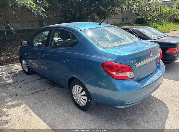 ML32F3FJ2KHF03466 2019 MITSUBISHI MIRAGE G4 Blue Tył lewy