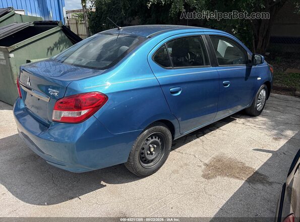 ML32F3FJ2KHF03466 2019 MITSUBISHI MIRAGE G4 Blue Tył prawy