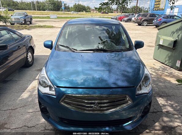 ML32F3FJ2KHF03466 2019 MITSUBISHI MIRAGE G4 Blue Widok z przodu