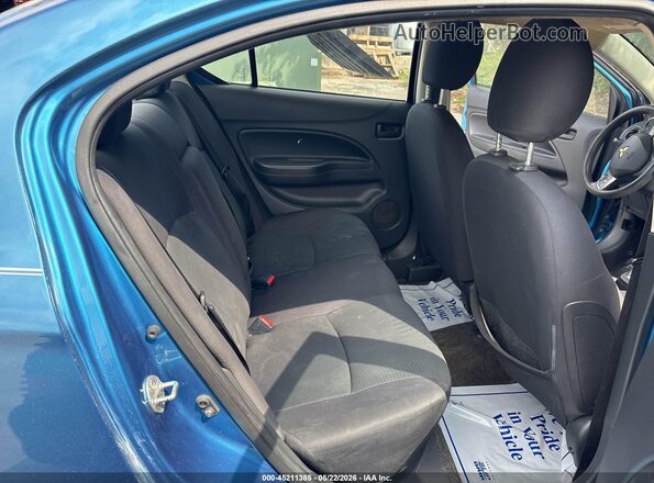 ML32F3FJ2KHF03466 2019 MITSUBISHI MIRAGE G4 Blue Widok naklejki z numerem VIN