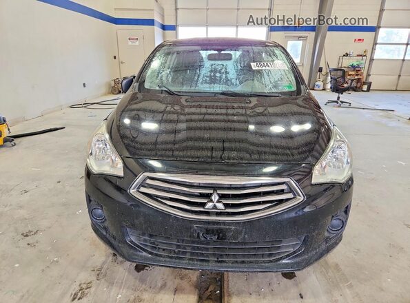 ML32F3FJ3KHF13696 2019 MITSUBISHI MIRAGE Black Вид спереду