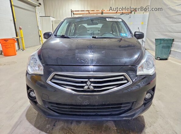 ML32F3FJ3KHF14654 2019 MITSUBISHI MIRAGE Black წინა ხედი