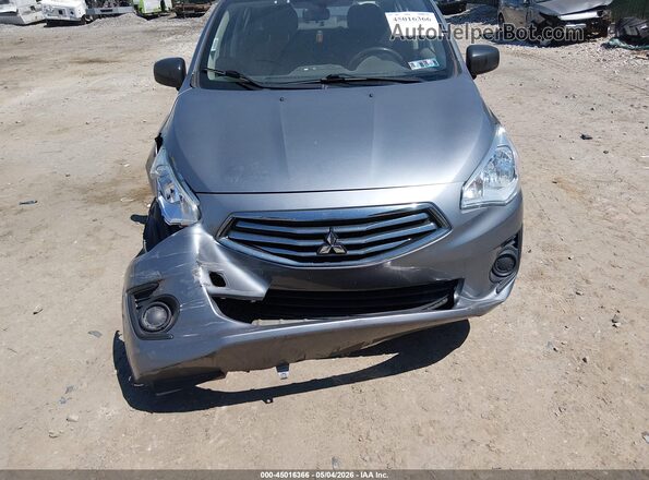 ML32F3FJ3KHF15951 2019 MITSUBISHI MIRAGE G4 Gray Front view