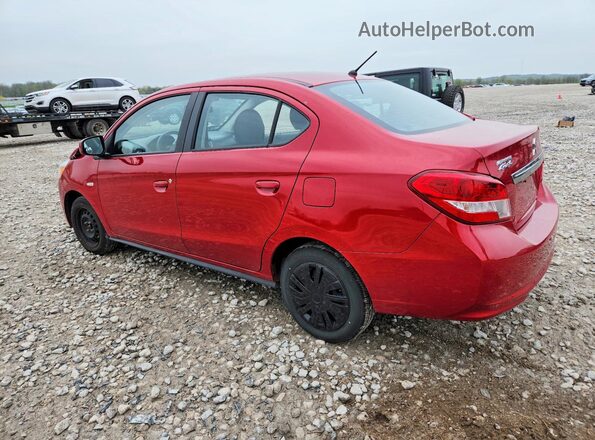 ML32F3FJ4LHF03860 2020 MITSUBISHI MIRAGE Red Tył lewy