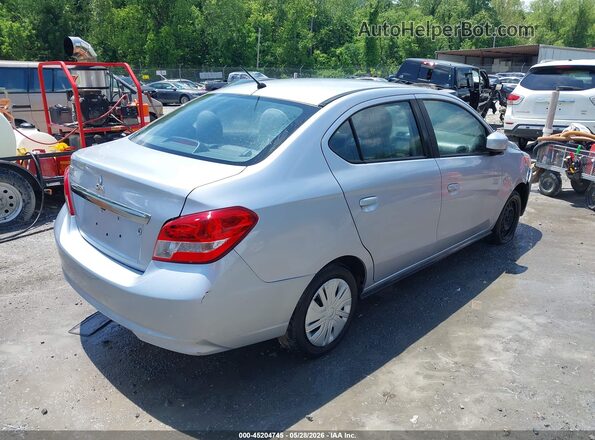 ML32F3FJ4LHF06337 2020 MITSUBISHI MIRAGE G4 Silver Հետևի աջ