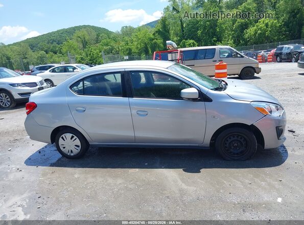 ML32F3FJ4LHF06337 2020 MITSUBISHI MIRAGE G4 Silver Սալոնի հետևի տեսք